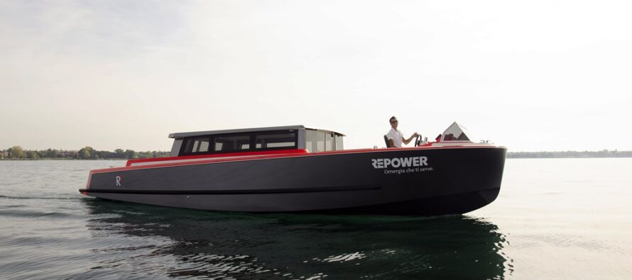 Repower: il tour di presentazione della barca full-electric
